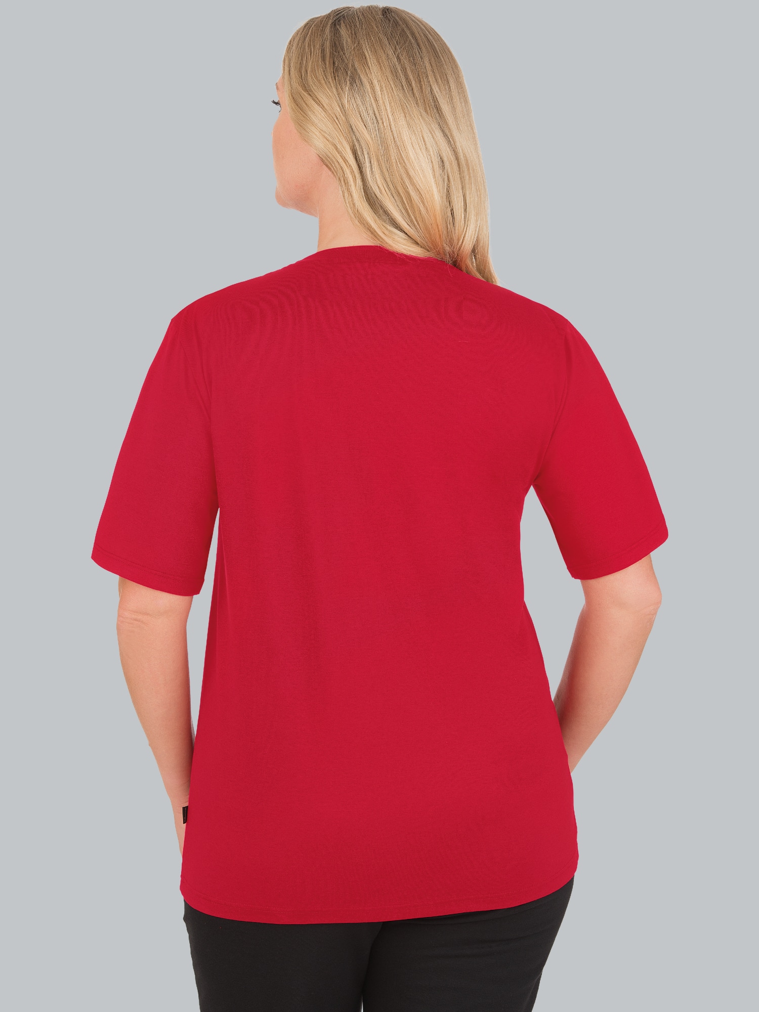 T-Shirt aus 100% Baumwolle Kirsch