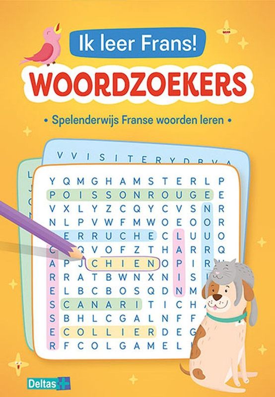 Deltas - Woordzoekers - Boek - Frans - Puzzelboek