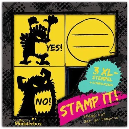 Die Spiegelburg The Monsterbox Stempelset