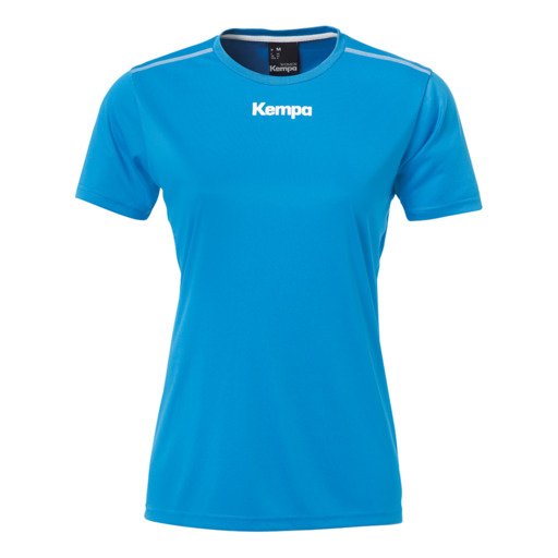Camisa Poliéster De Mulher Kempa Azul Kempa