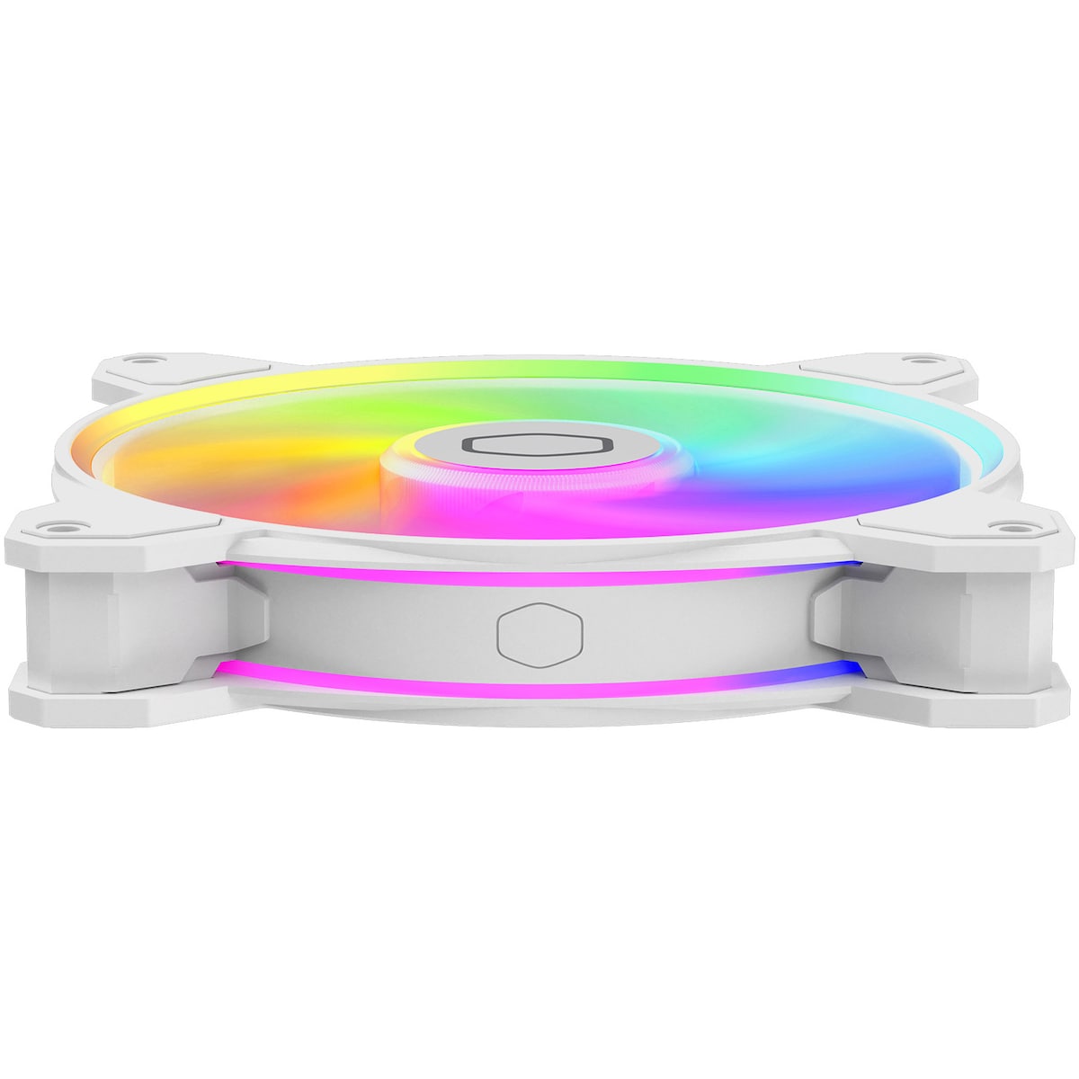Cooler Master MasterFan MF140 Halo2 RGB PWM vifte (hvit)