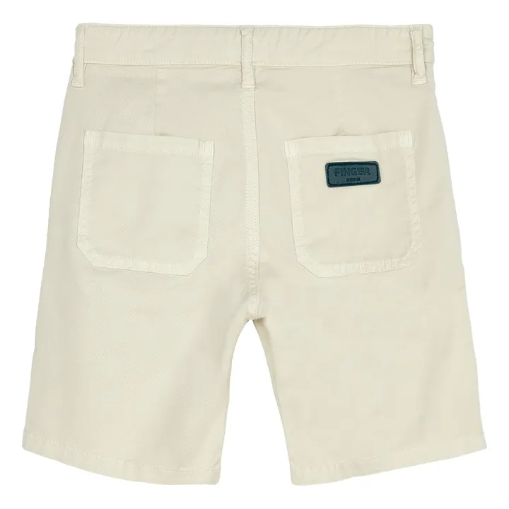 Finger in the nose Bermuda Chino Surfer | Ecru