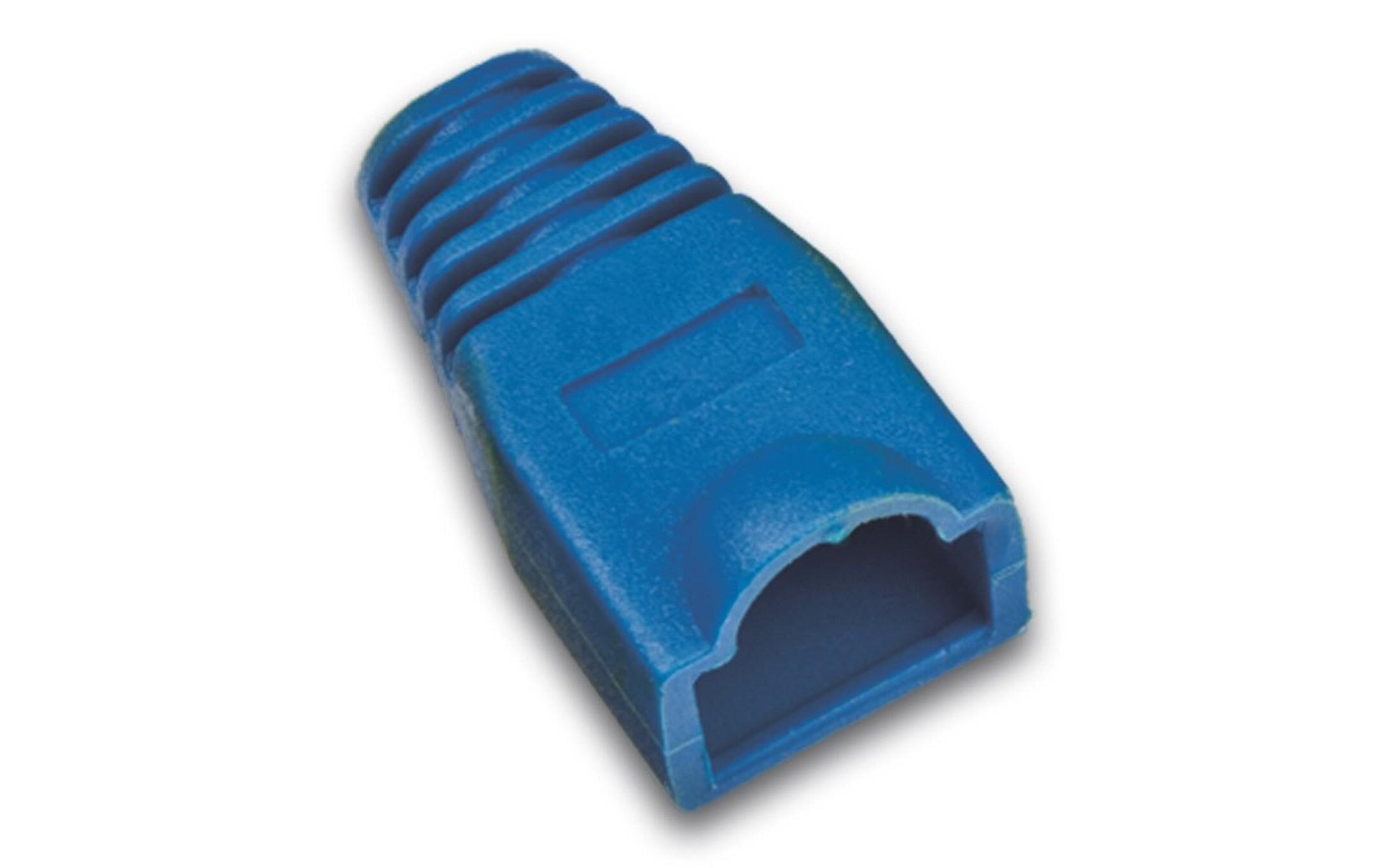 Knickschutztülle RJ-45 Blau, 100 StückKnickschutztülle
