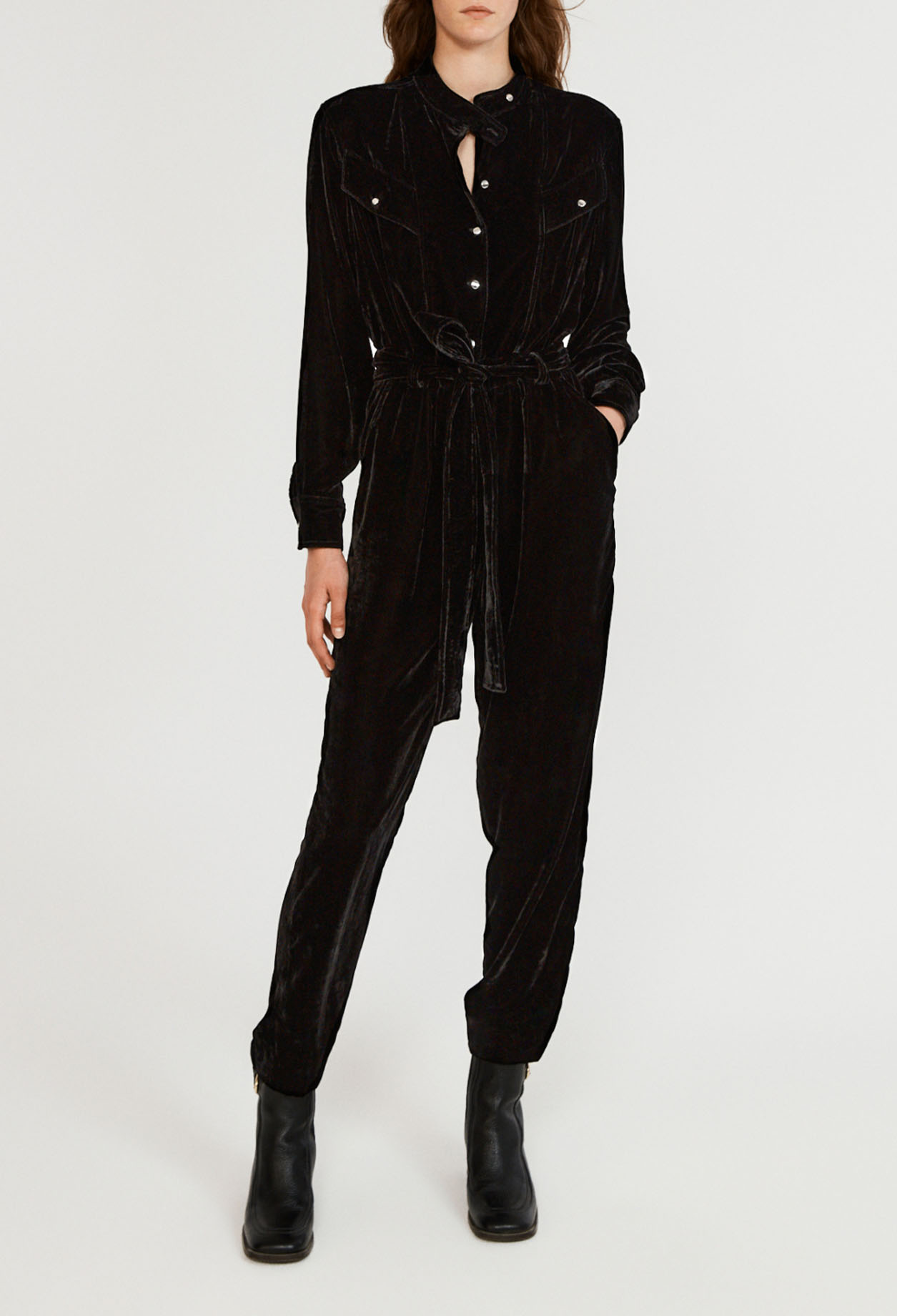Combinaison-pantalon en velours