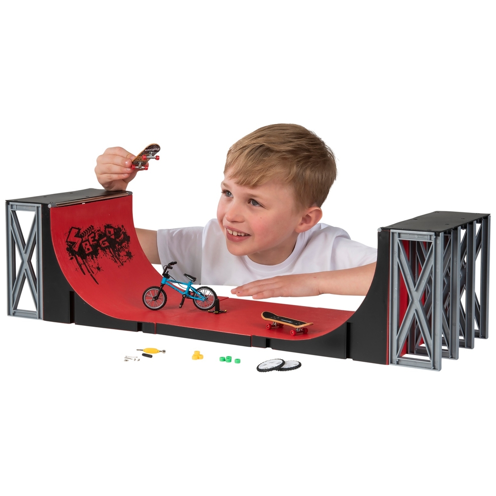 Finger Skateboard Halfpipe Spielset