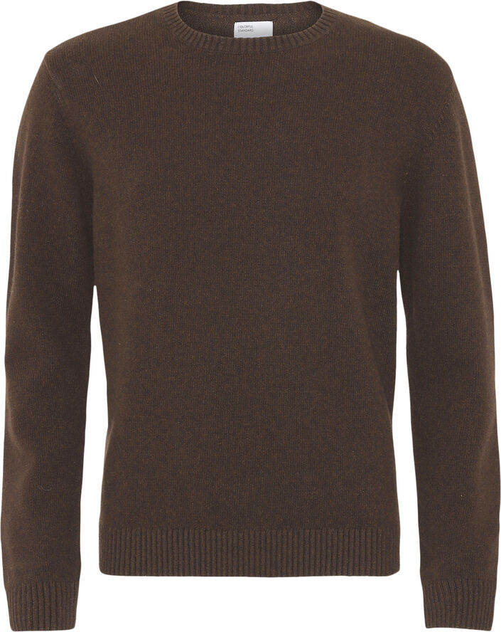 Colorful Standard Merino Wool Crew Coffee brown