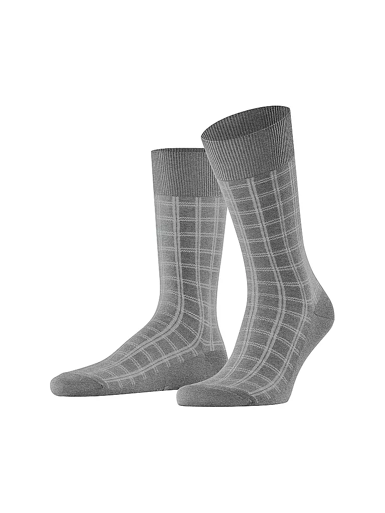 FALKE Herren Socken MODERN TAILOR, light greymel. hellgrau