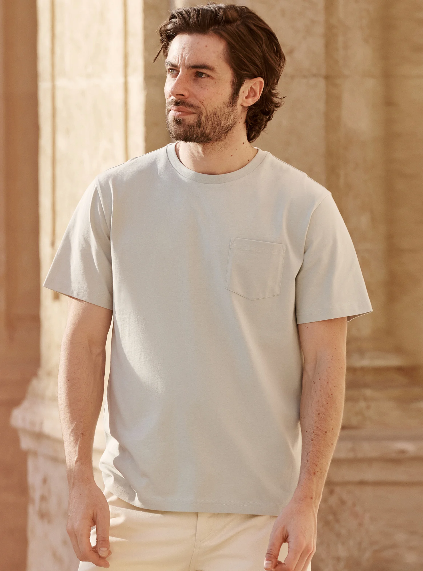 T-Shirt Mitch Givre