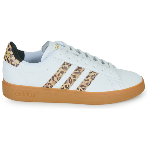 Adidas Sportswear - GRAND COURT 2.0 - Blanc / Léopard / Gum
