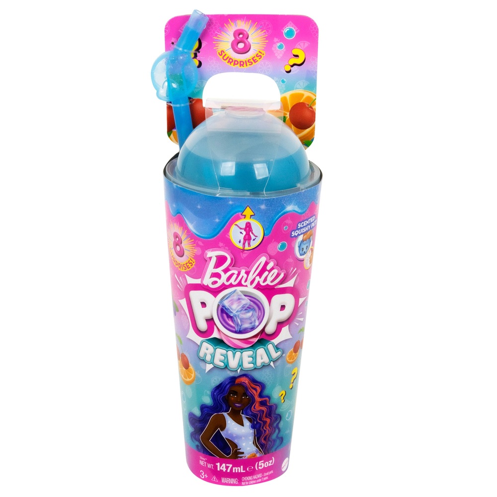 Barbie Pop Reveal Fruchtserie – Puppe und Überraschungen mit Fruchtpunschduft