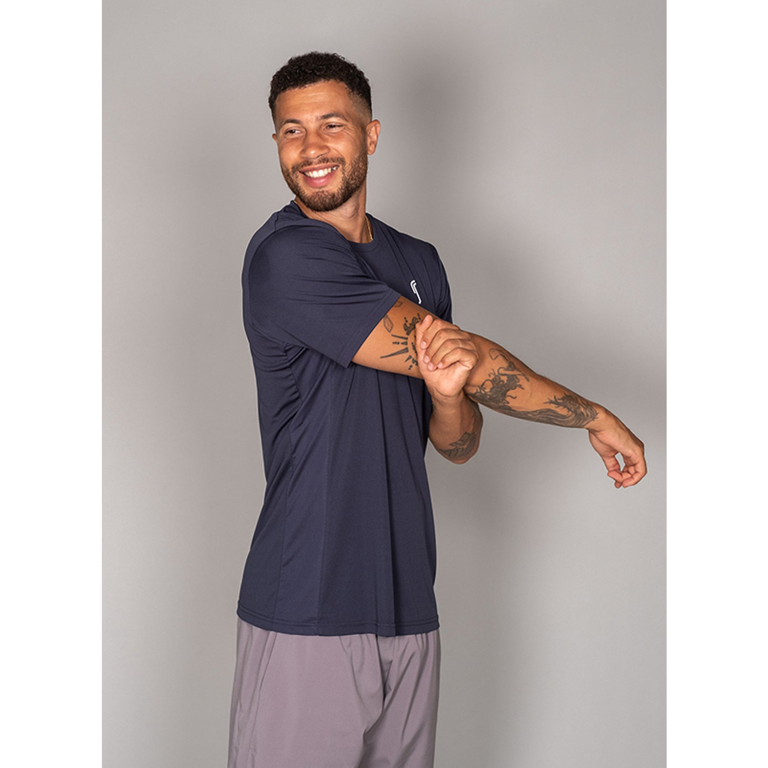 RS Sportswear Court Performance Side Mesh Tee