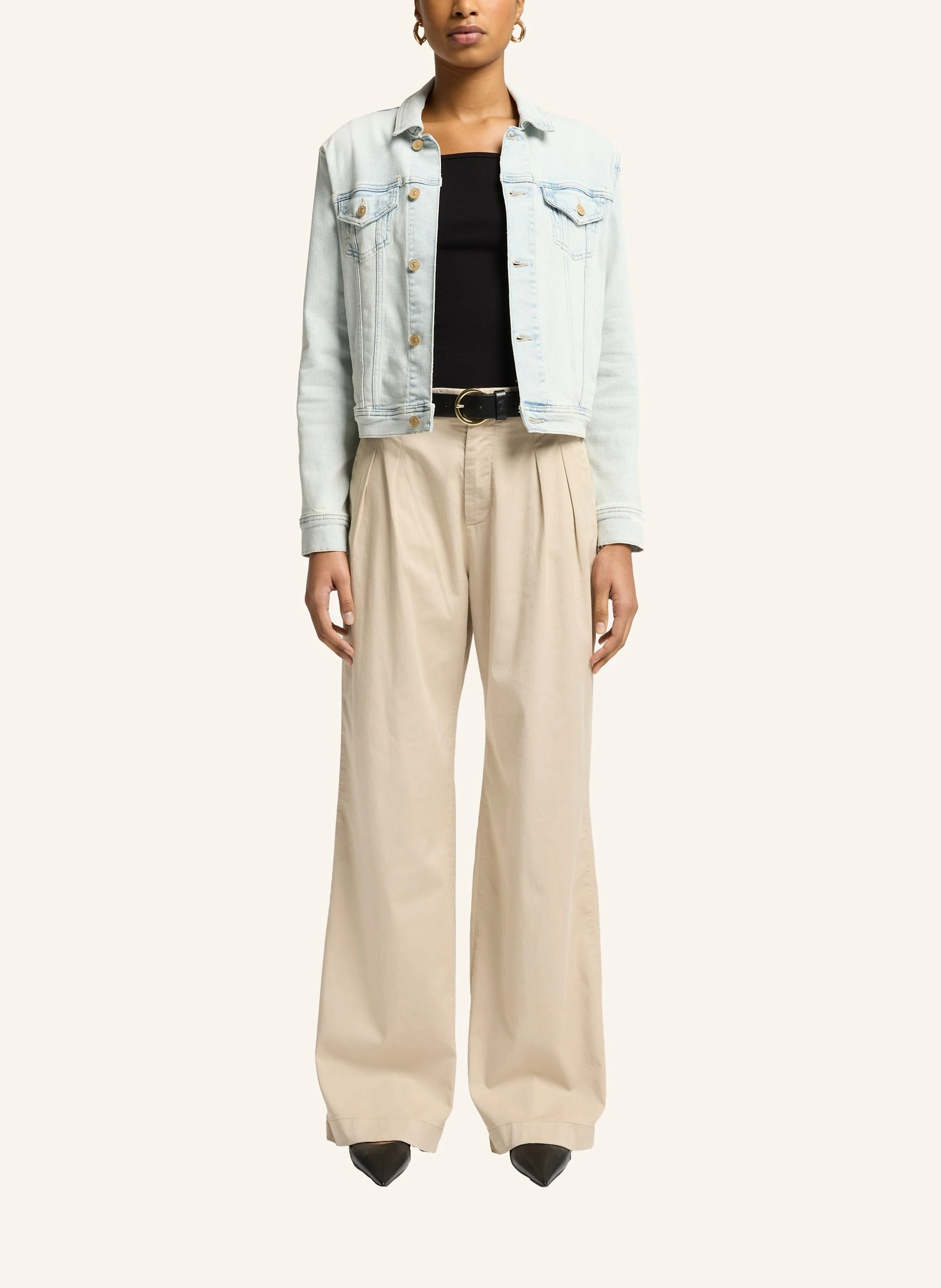 7 for all mankind CLASSIC TRUCKER Denim Jacket
