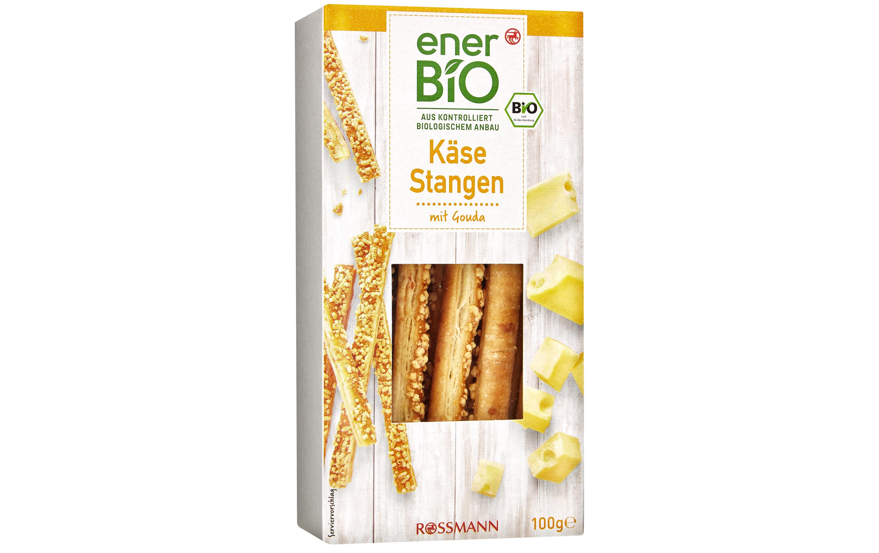 Käse Stangen Gouda 100 gBio-Knabbergebäck