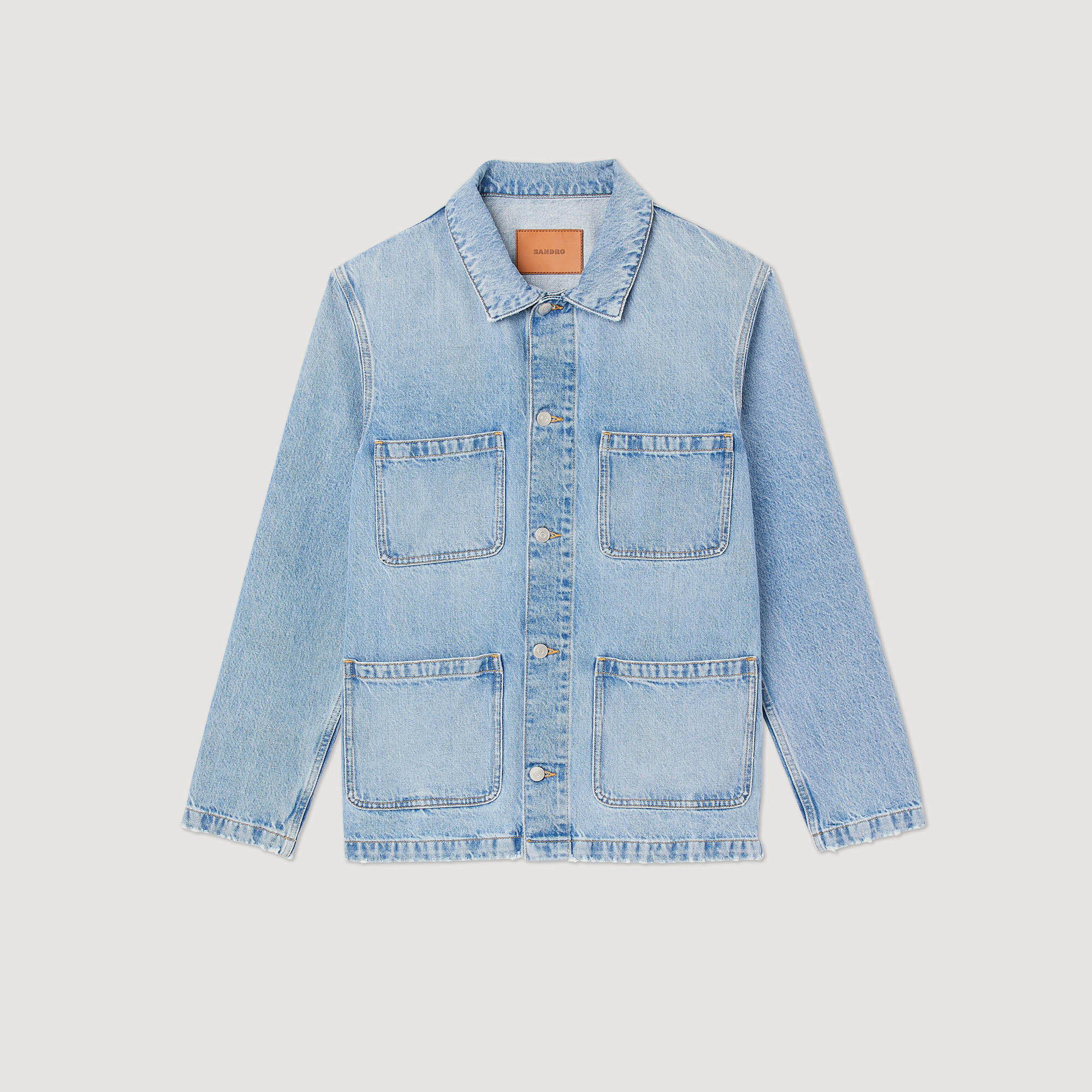 Blouson worker en denim
