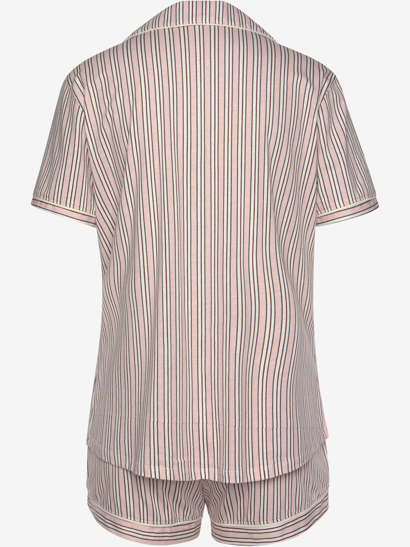 Élégant pyjama court avec motif sur toute la surface