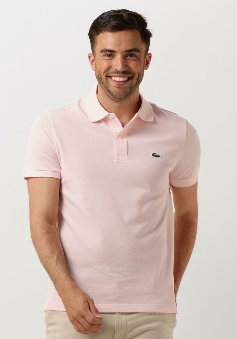 LACOSTE lichtroze lacoste polo 1hp3 men's s/s polo 01