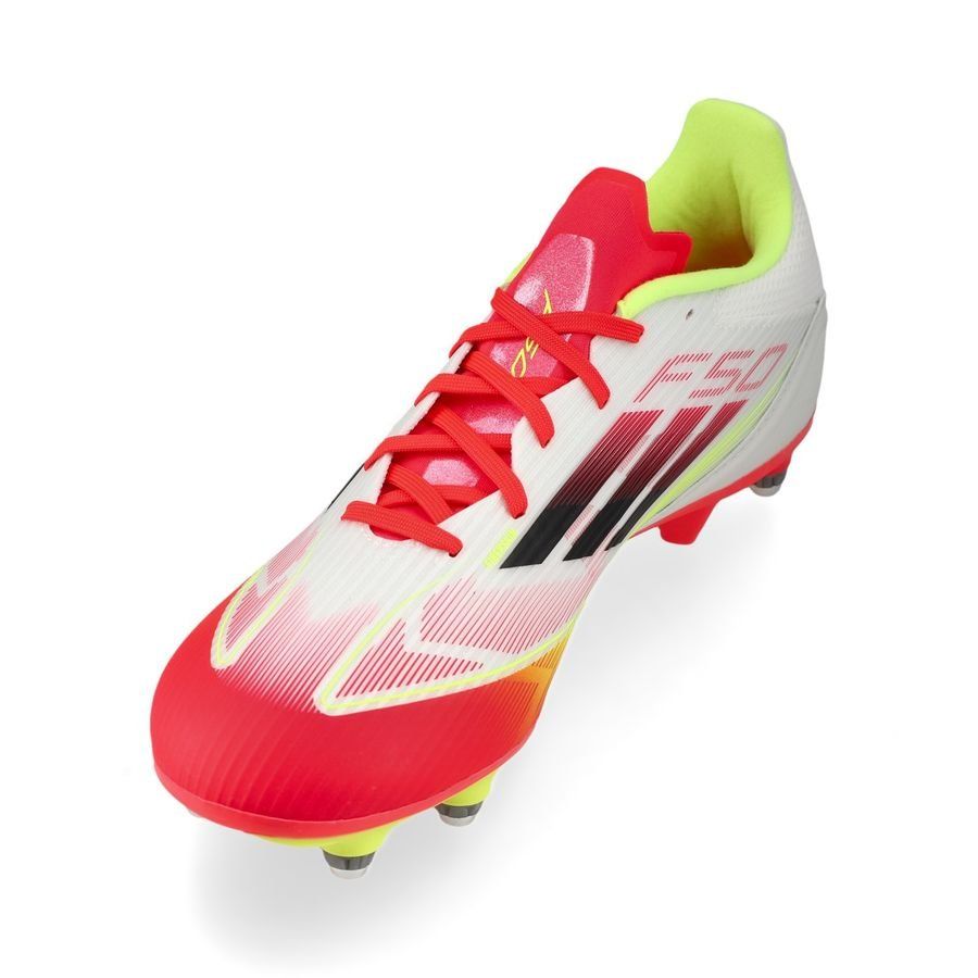adidas F50 League SG Pure Victory - Blanc/Noir/Jaune