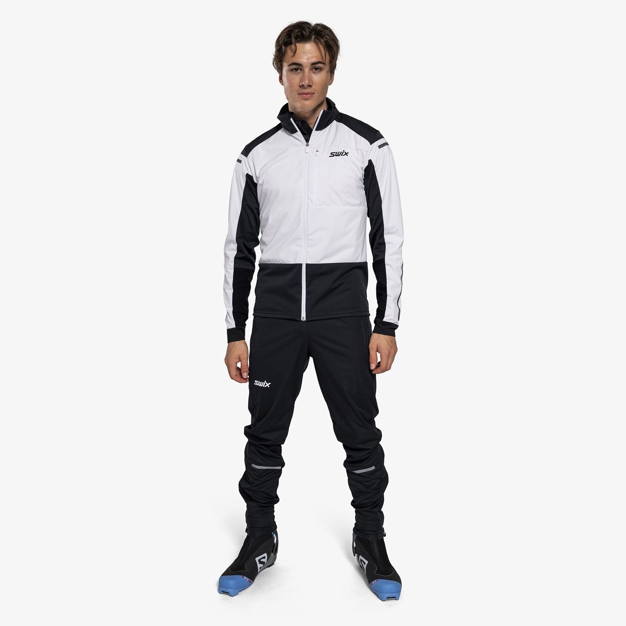 Nordic Jacket Herre Bright White/Black