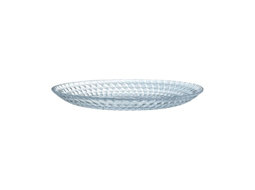 PRATO SOBREMESA CLEAR ACTUEL VIDRO 19CM