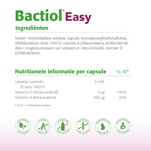 Metagenics Bactiol Easy Capsules 60CP