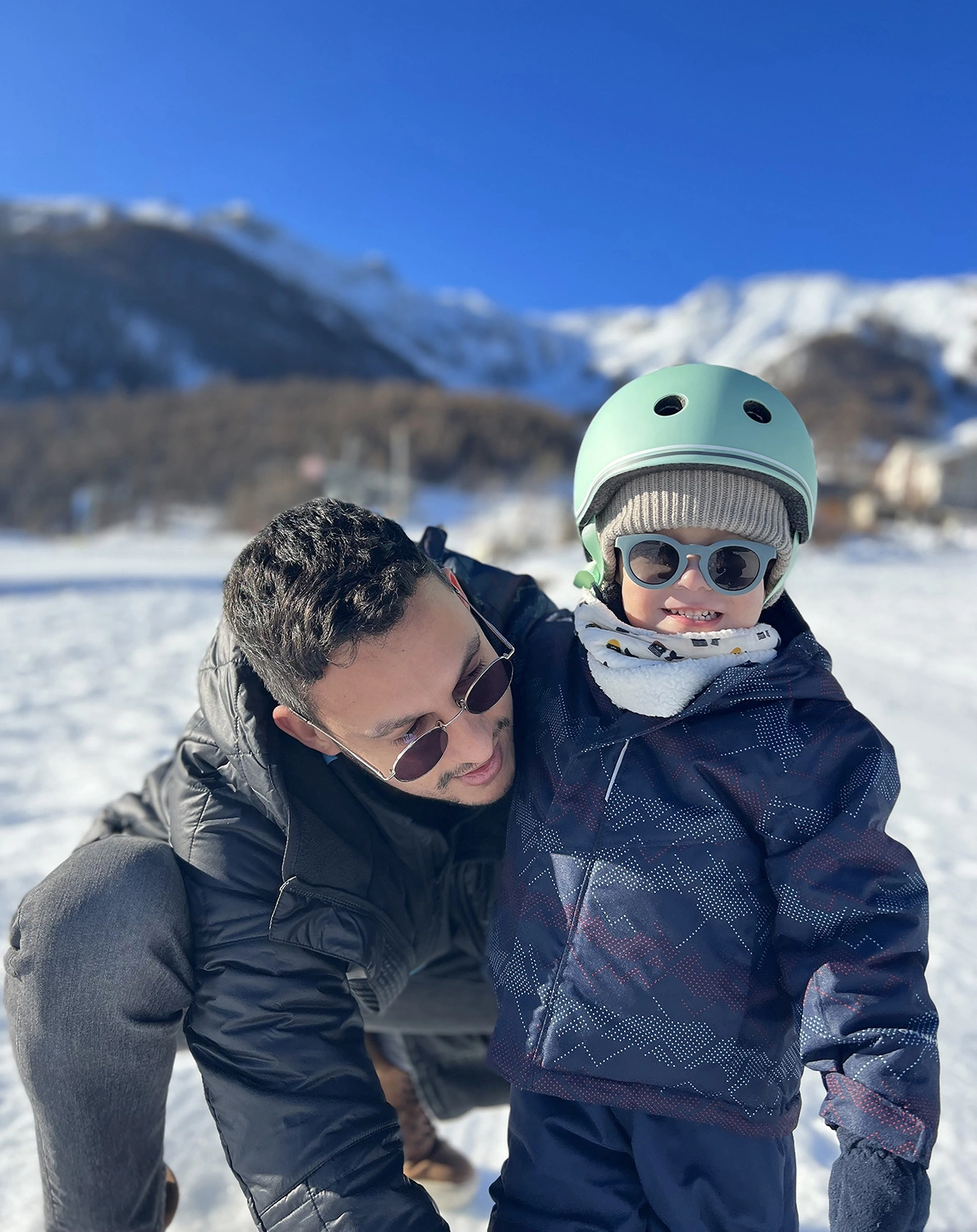 Sonnenbrille HAPPY in baltikblau
