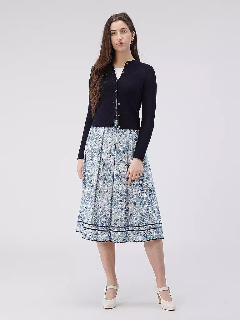 GOTTSEIDANK Strickjacke ALOISIA dunkelblau