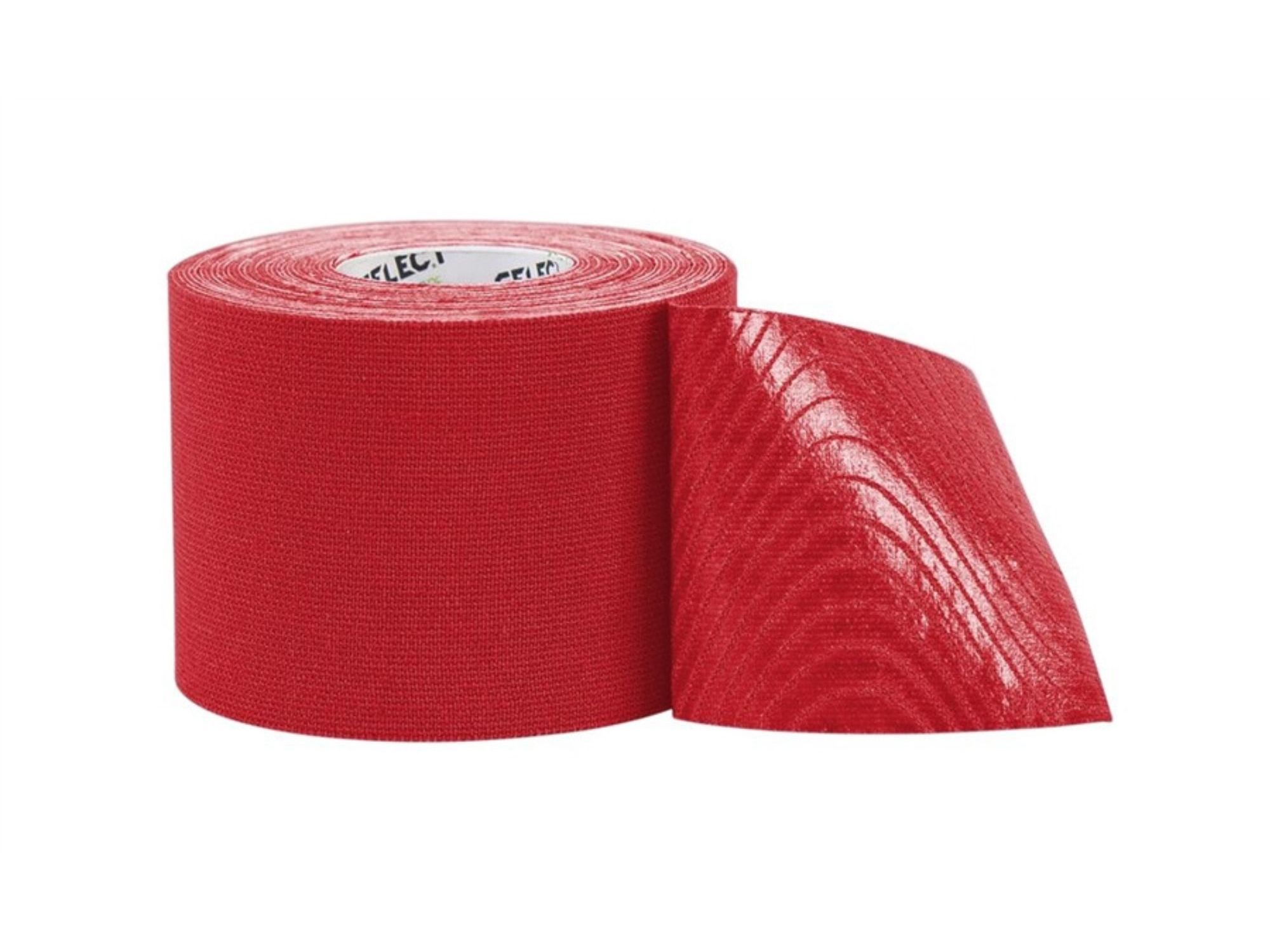FITA SELECT K-TAPE PROFCARE TERAPEUTICA VERMELHA 5CMX5M