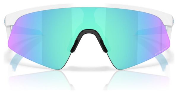 Lunettes Junior Oakley Resistor Sweep - Polished White / Prizm Sapphire / Ref : OJ9015-0128