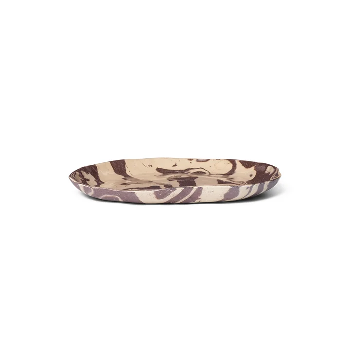 Ferm Living - Ryu Teller, 26 cm, sand / braun