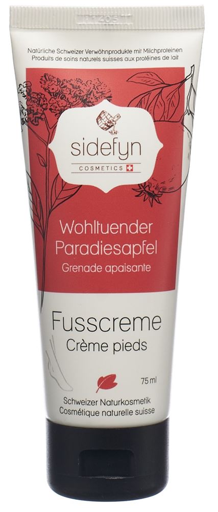 SIDEFYN Fusscreme<br>75 ml, Tube, Creme, wohltuender Paradiesapfel