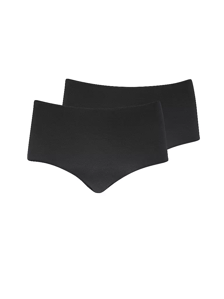 NINA VON C Taillenslip 2er-Pkg. nude schwarz