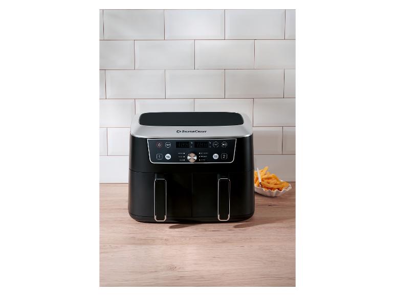Digitale dual zone hetelucht friteuse 2x 4,35 L
