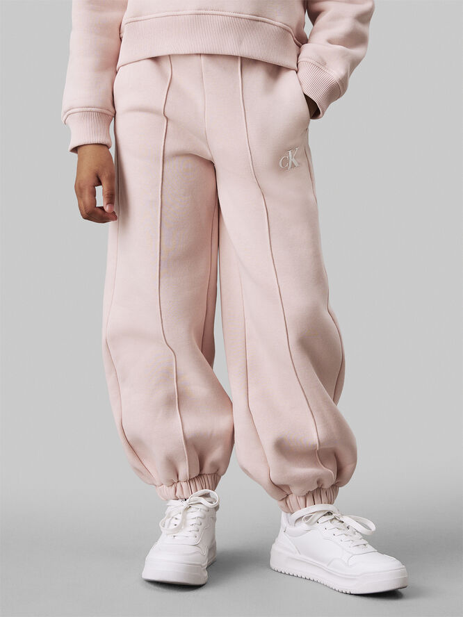 Calvin Klein CK LOGO FLEECE JOGGER Peach whip