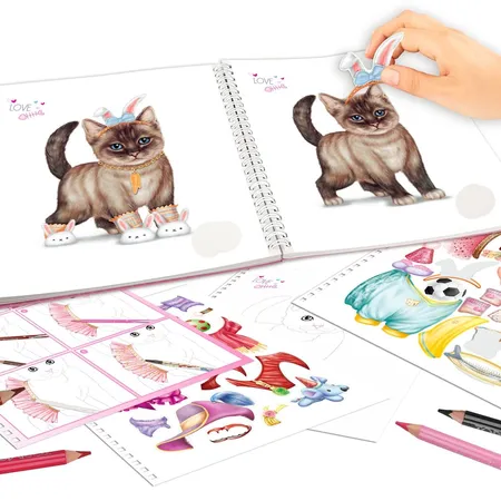 Depesche Create your TOPModel Kitty Malbuch