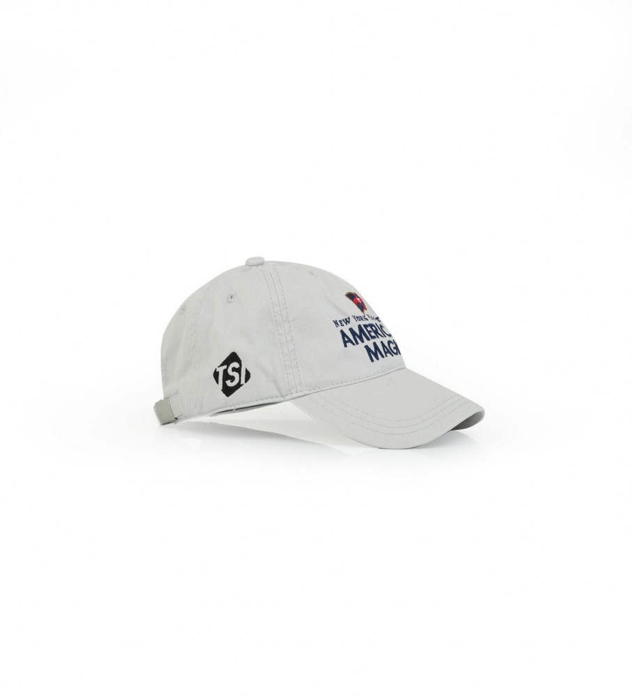 Boné Helly Hansen Sailing American cinza