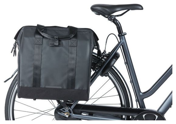 Sacoche de Porte-Bagage Basil Grand Tarpaulin 23L Noir