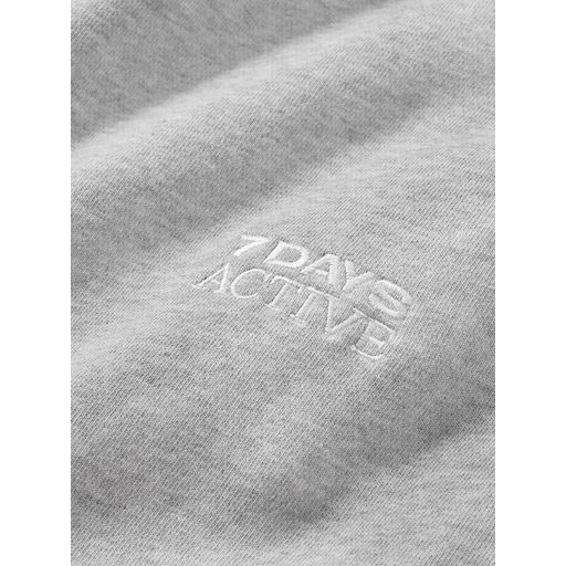 7 DAYS Active Organic Fitted Sweatpants, Heather Grey, M