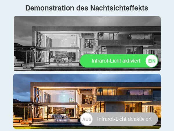 INSTAR Überwachungskamera IN-9420 2K+ / POE + WLAN Weiß