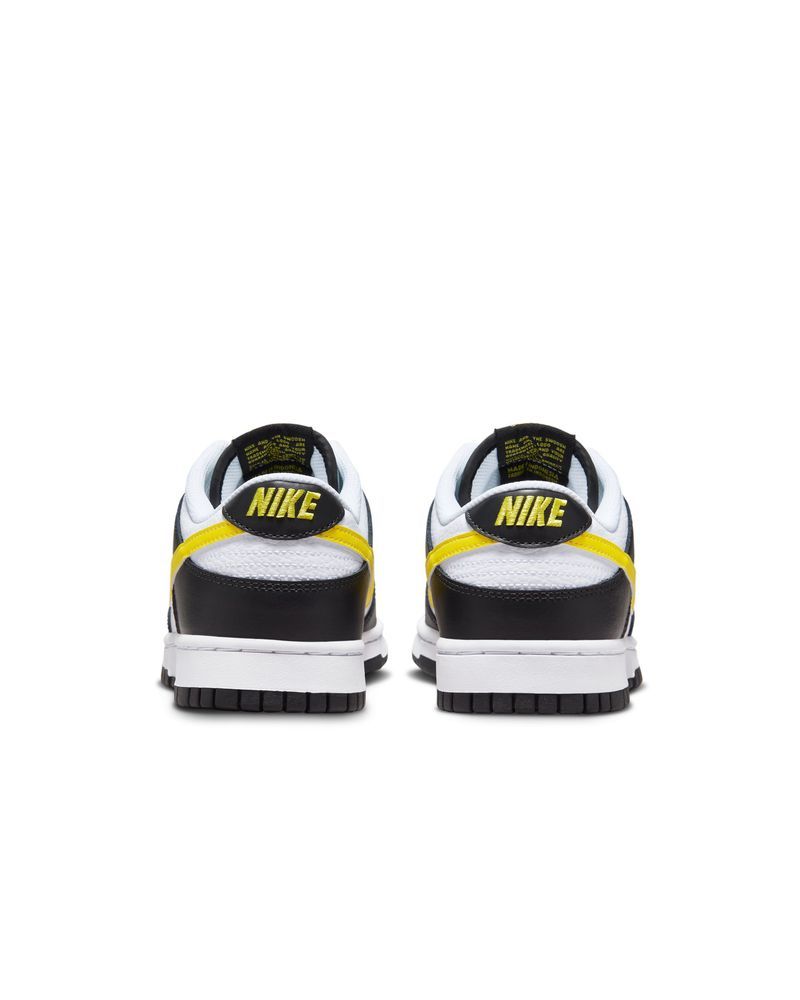 Chaussures Nike Dunk Low Noir/Blanc/Jaune pour homme