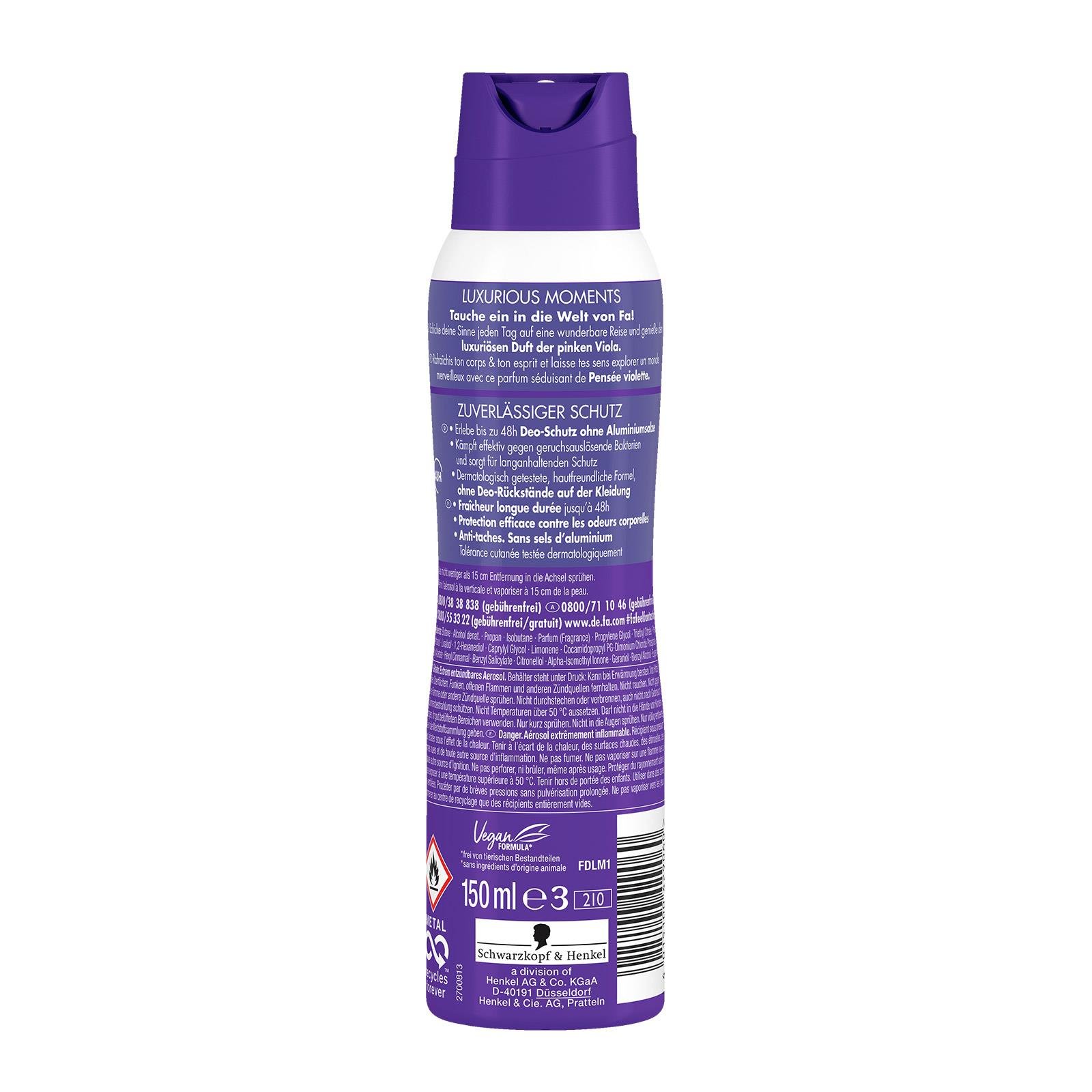 Fa Luxurious Moments Deospray