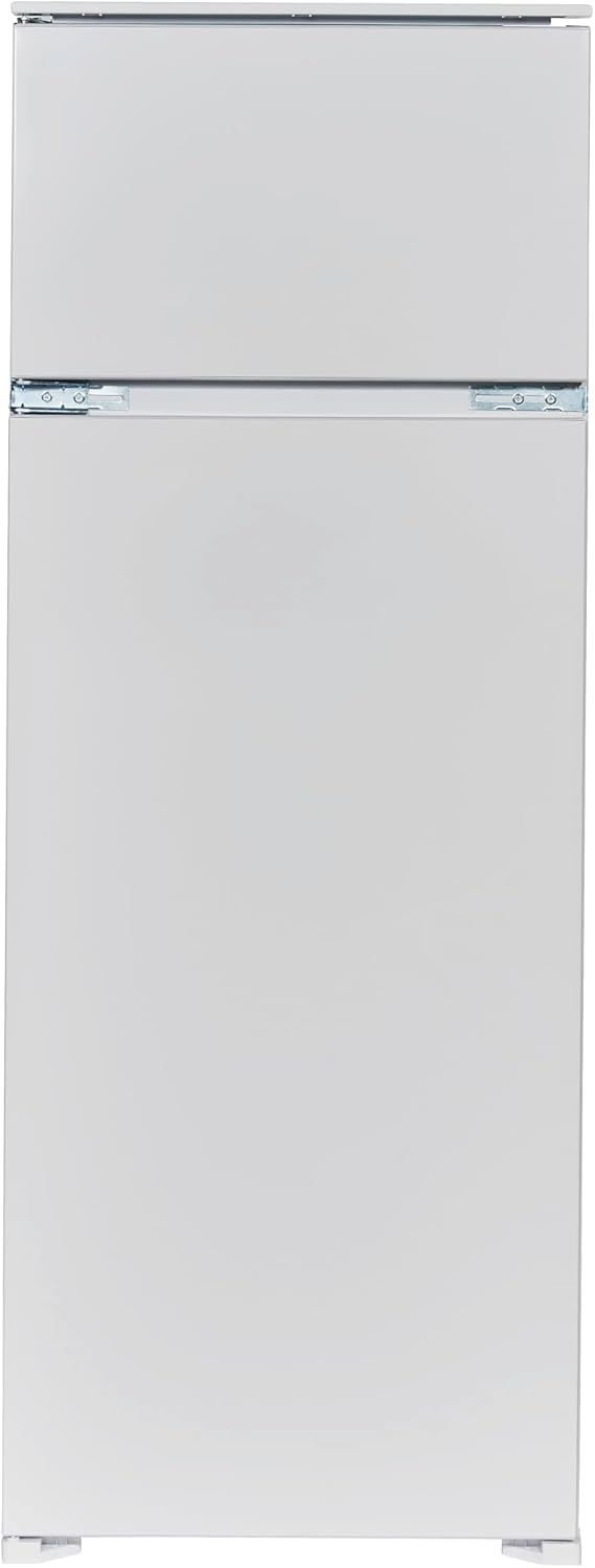 PKM Kühl-Gefrierkombination Einbau GK225.4EEBN | 205 Liter Nutzinhalt | 4 Sterne Gefrierfach | Wechselbarer Türanschlag | 144,5 x 56 cm Nische | Schlepptürtechnik | LED Beleuchtung | 39 dB | Weiß