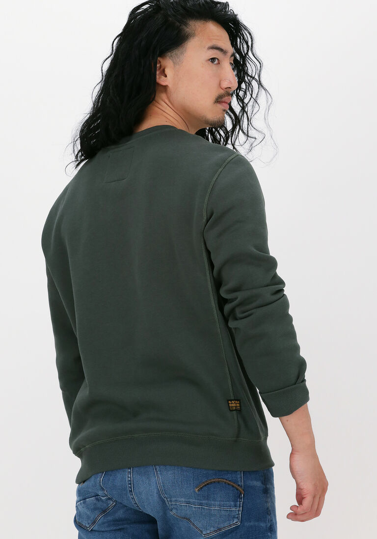 G-STAR RAW groene g-star raw sweater c235 - pacior sweat r