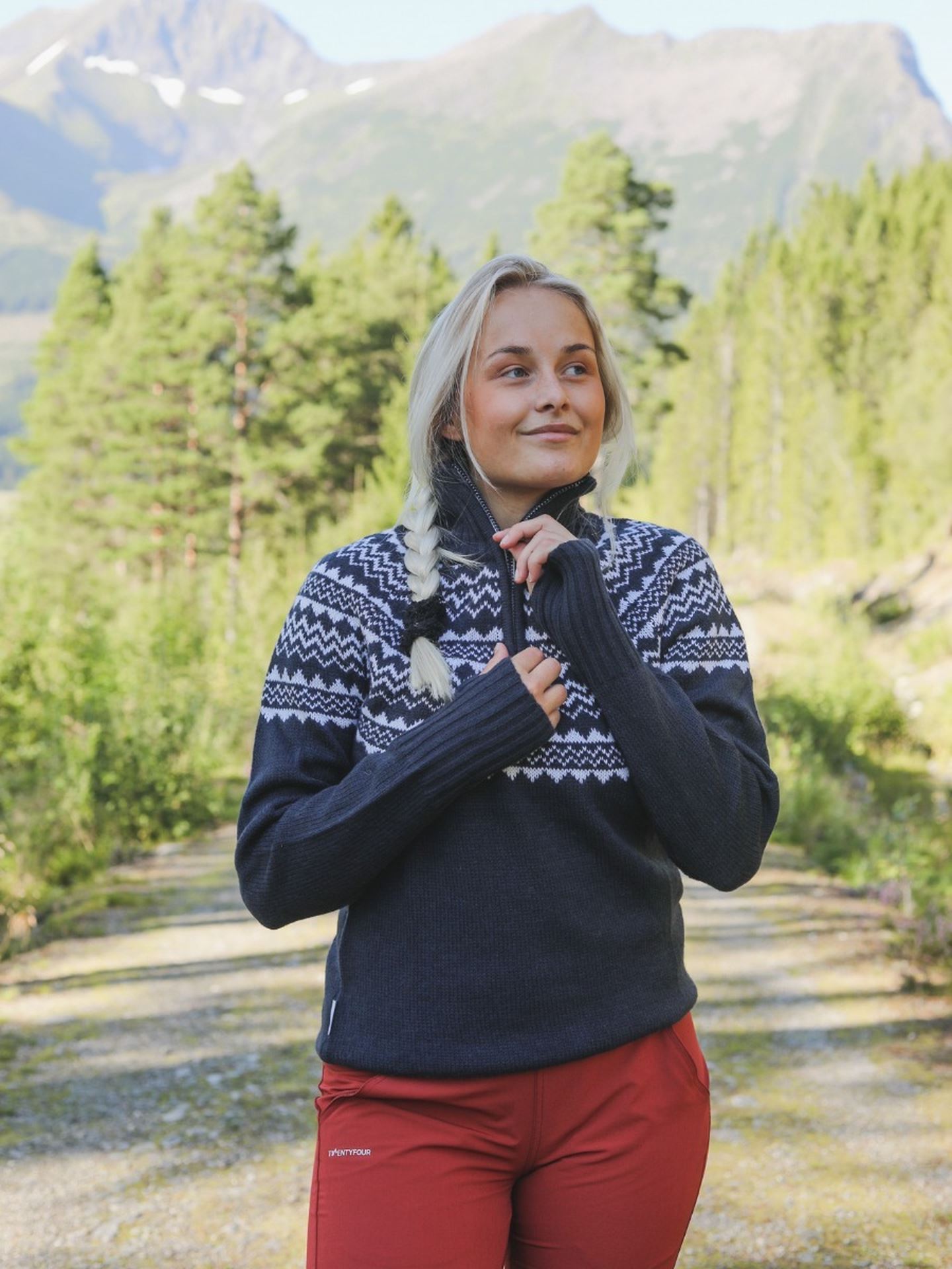 Freja Half Zip Genser