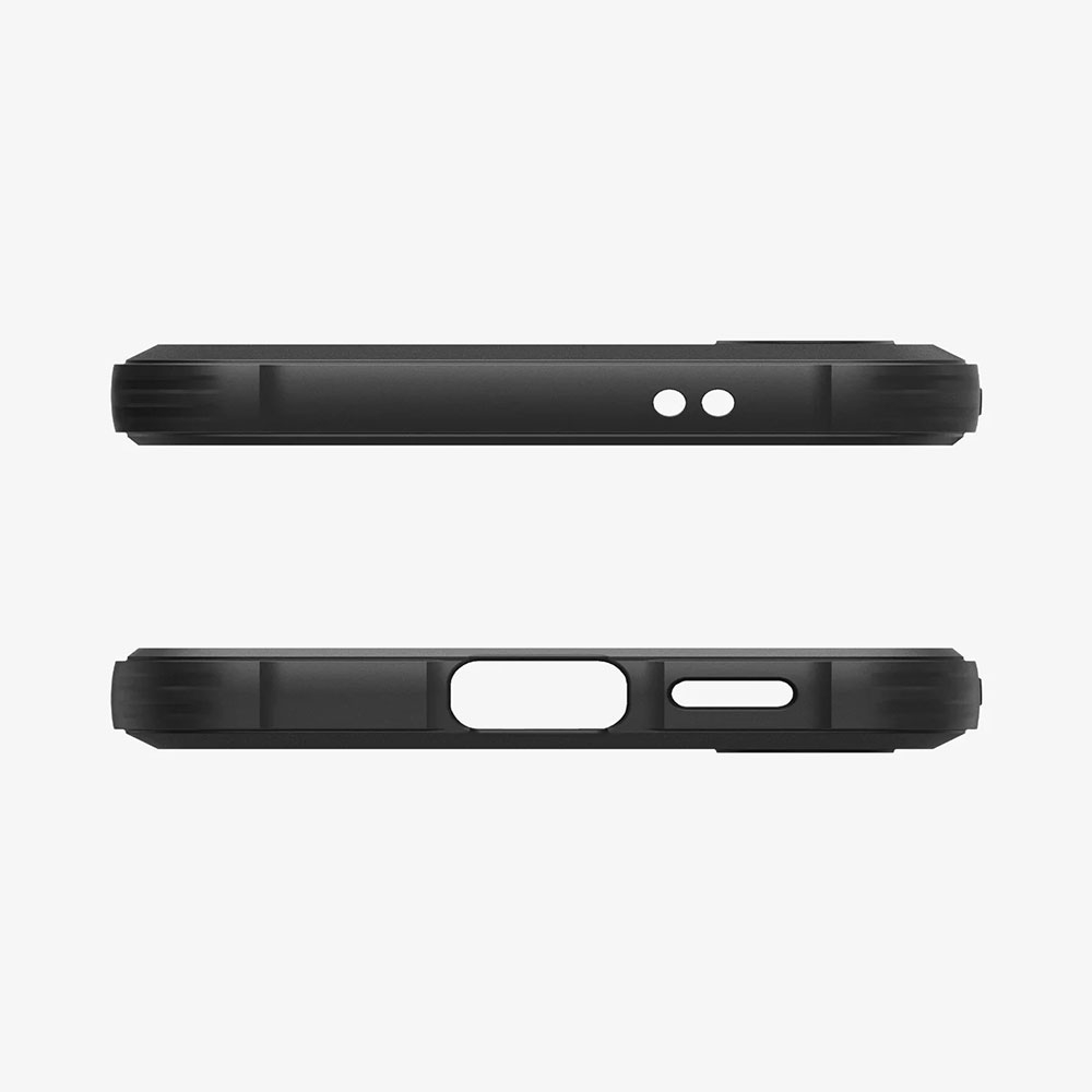 Samsung Galaxy S24 Rugged Armor Hybrid Case Hülle (ACS07346) - Schwarz (Matt)
