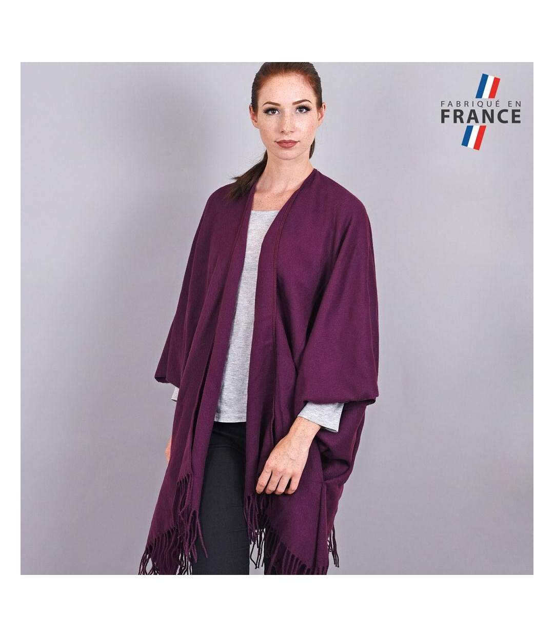 Poncho poches Casa  - Fabriqué en France