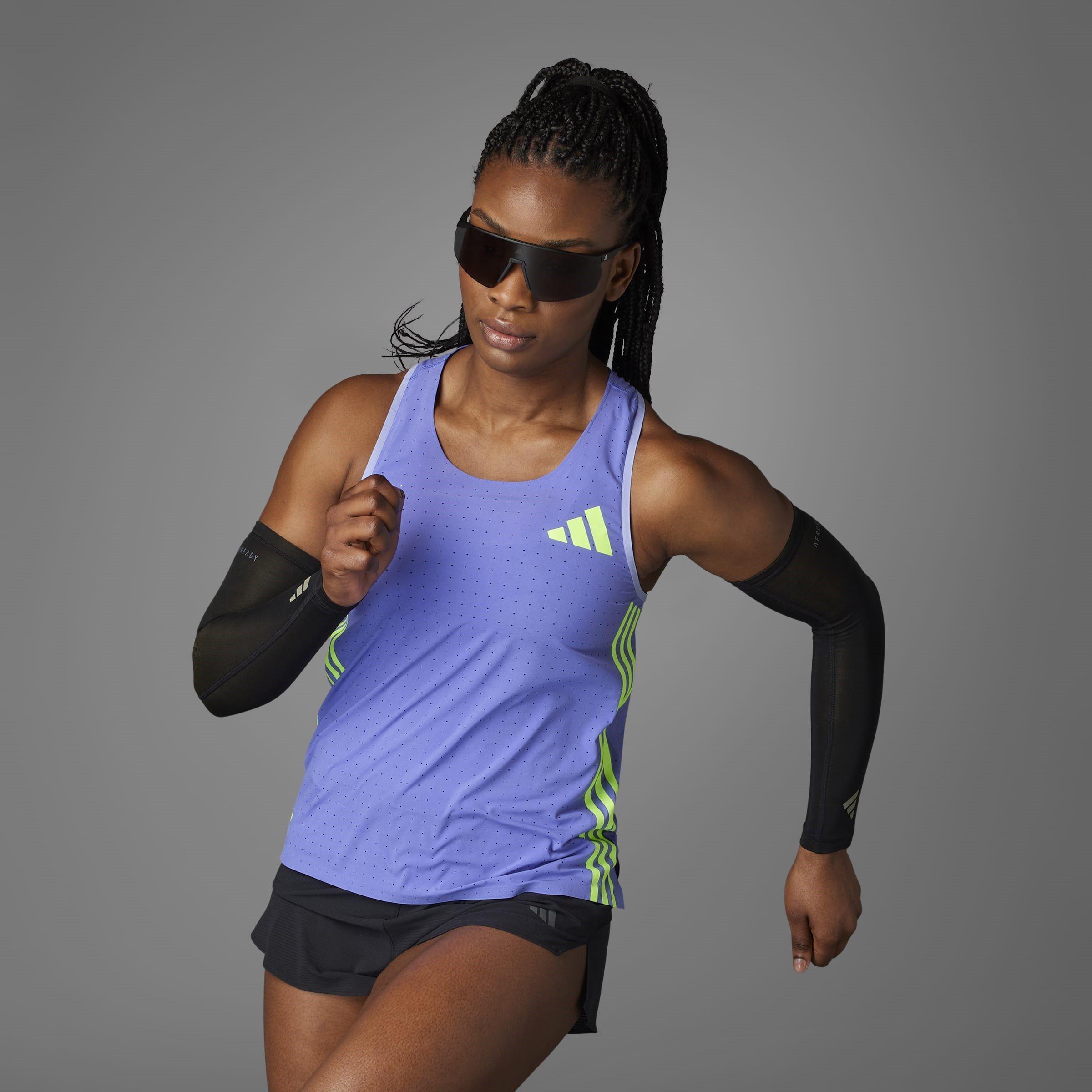 adidas Adizero Promo Tank Running Vest Womens