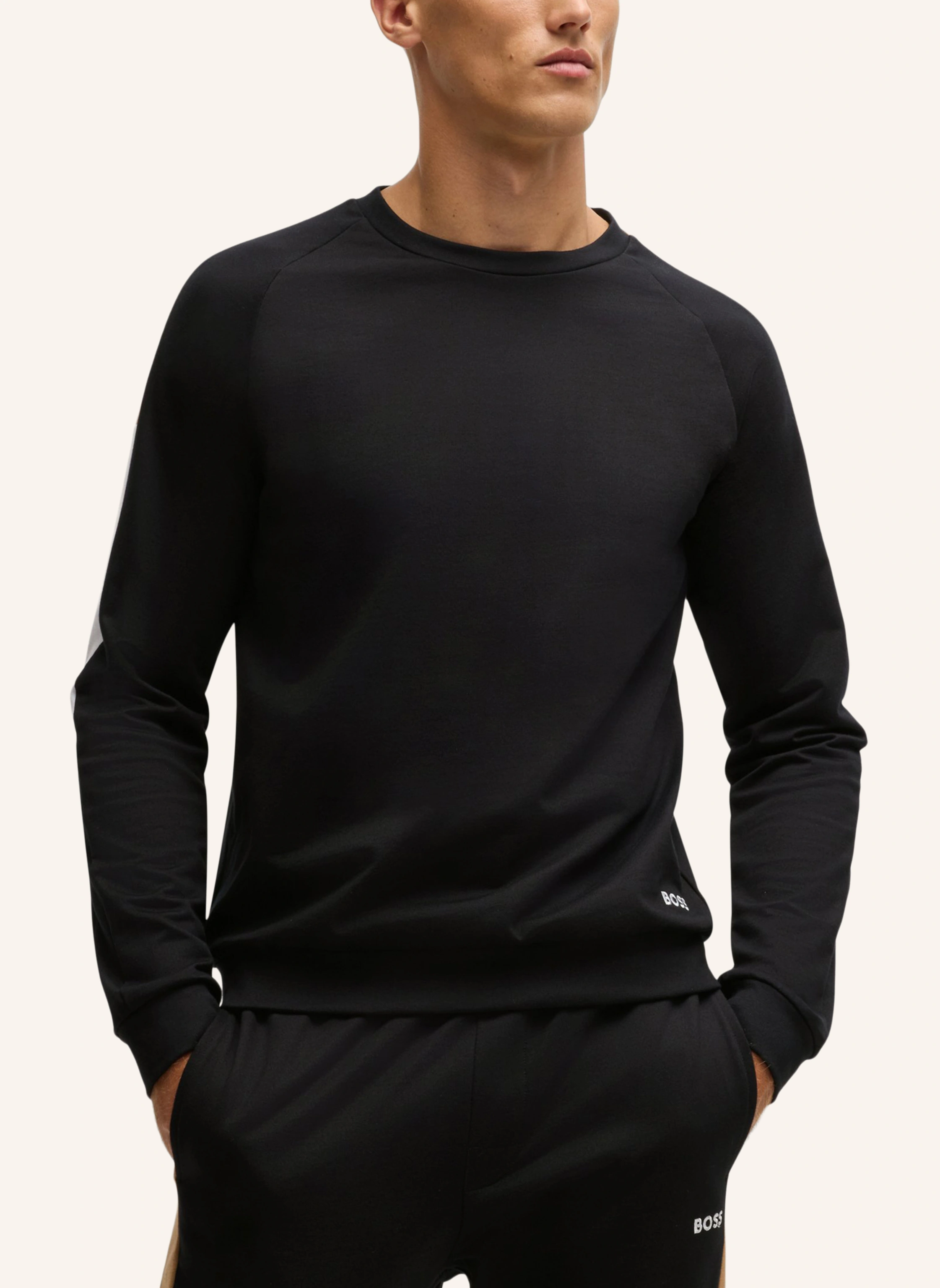 BOSS Loungewear Oberteil ICONIC SWEATSHIRT Regular Fit
