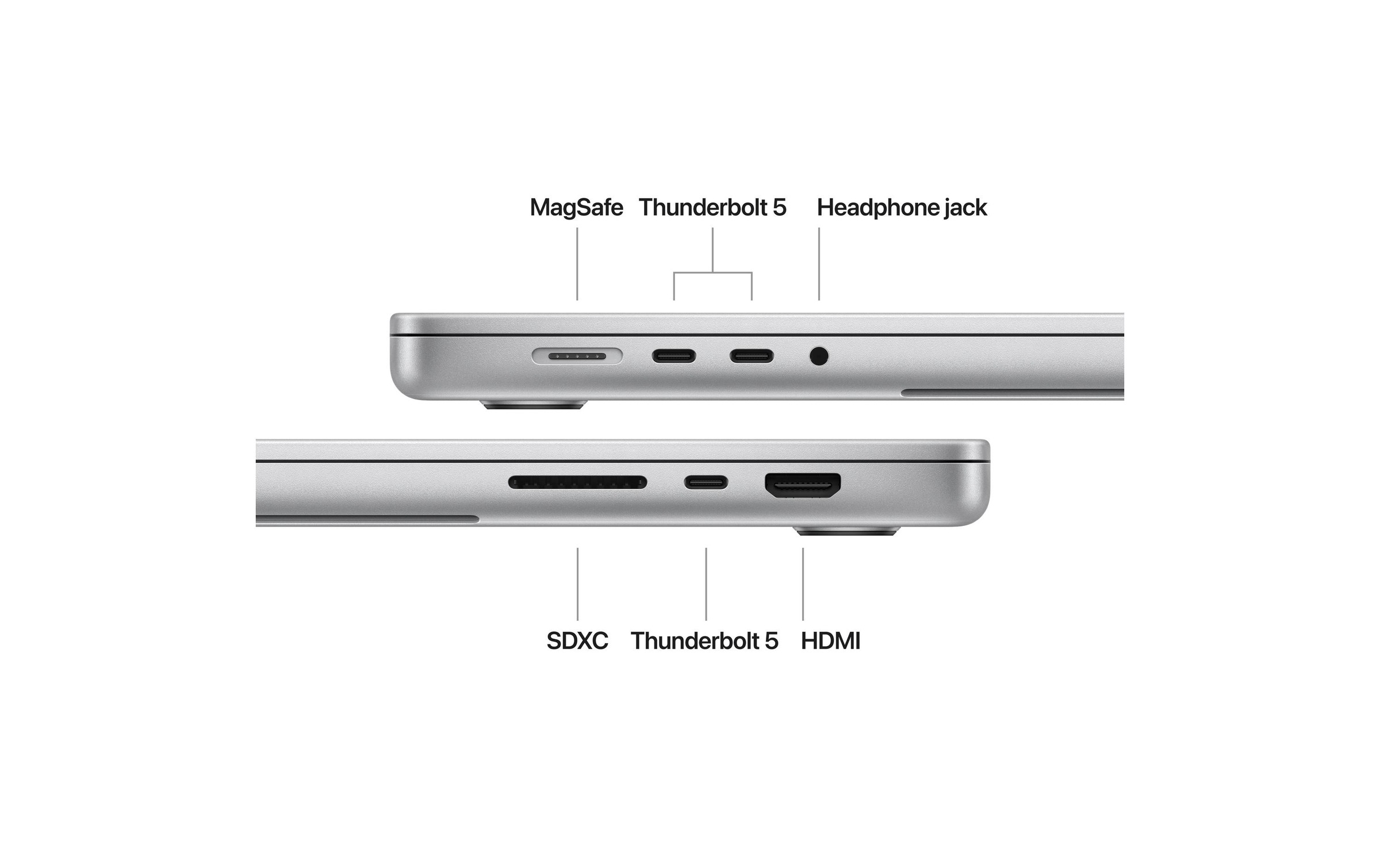 Apple Notebook »Apple MacBook Pro 16 Zoll (2024), M4 Max Chip, 16C CPU, 40C GPU« 41,05 cm / 16,2 ″ Apple M4 Max 1.000 GB SSD