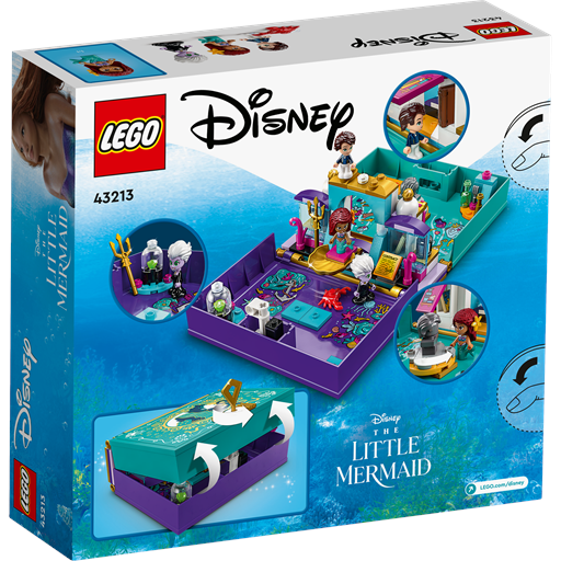 LEGO Disney Den Lille Havfrue-Bog - 43213