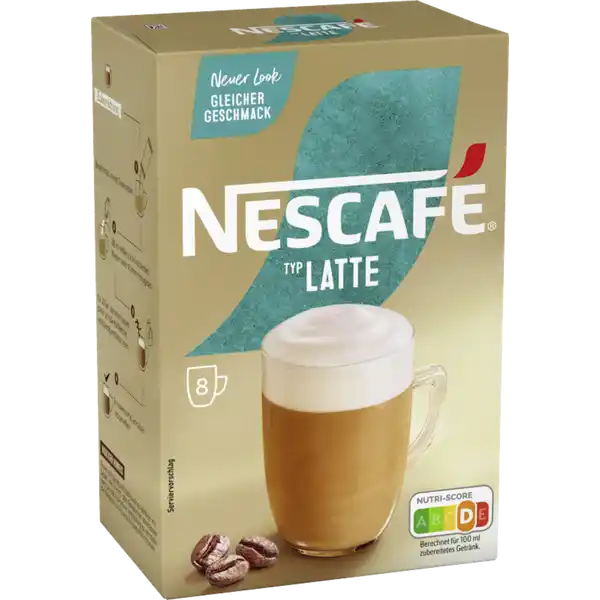 Gold Typ Latte